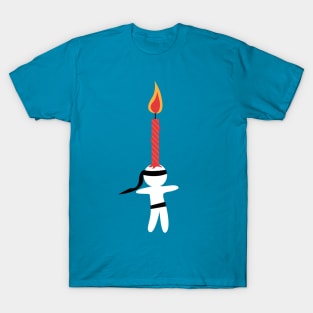 Little Ninja (candle) T-Shirt